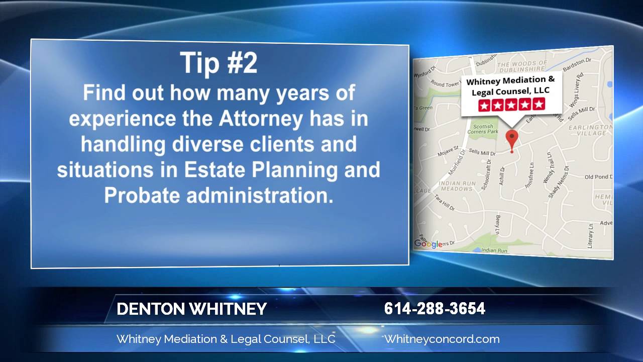 Denton Whitney Of Whitney Mediation & Legal Counsel, LLC: Terrific Tips ...