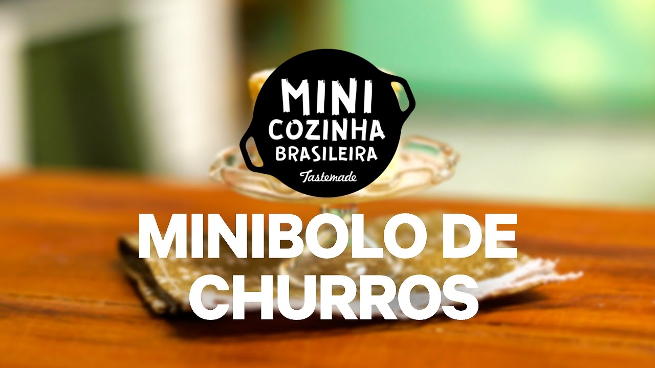 MINIBOLO DE CHURROS MINICOZINHA BRASILEIRA