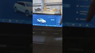 Omoda 5 EV - How to adjust side mirrors #shorts