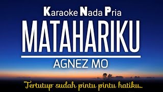 Matahariku - Agnez Mo 🎤Karaoke Male Key ♥️Nada Pria‼️