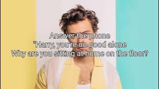 As it was Harry style's (lyrics)