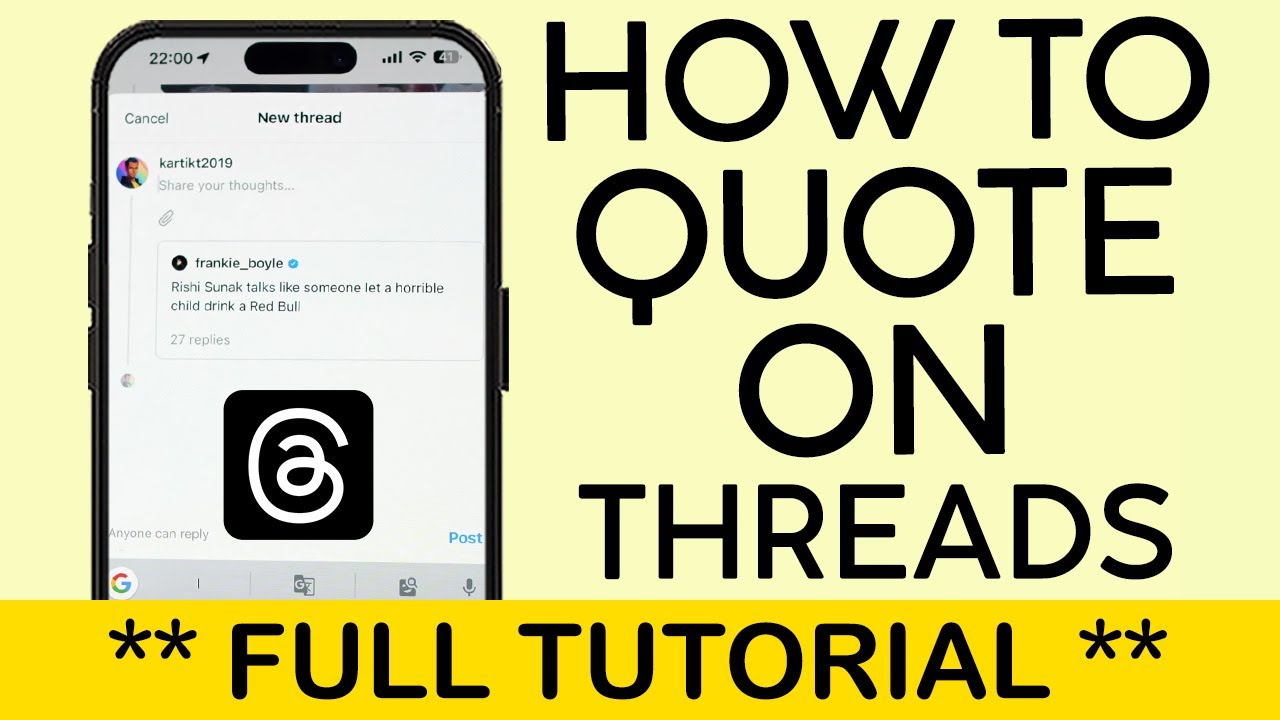 Using Replies and Quotes to Expand Reach on Threads