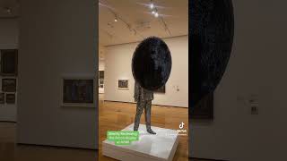 Silently reviewing the art at the Akron Art Museum #art #artmuseums #contemporaryartgallery