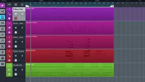 MIDI to Audio Conversion in Cubasis 3 on Ipad