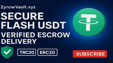 Secure Buy Flash USDT with Escrow Protection — Verified TRC20 & ERC20 Guide 2025