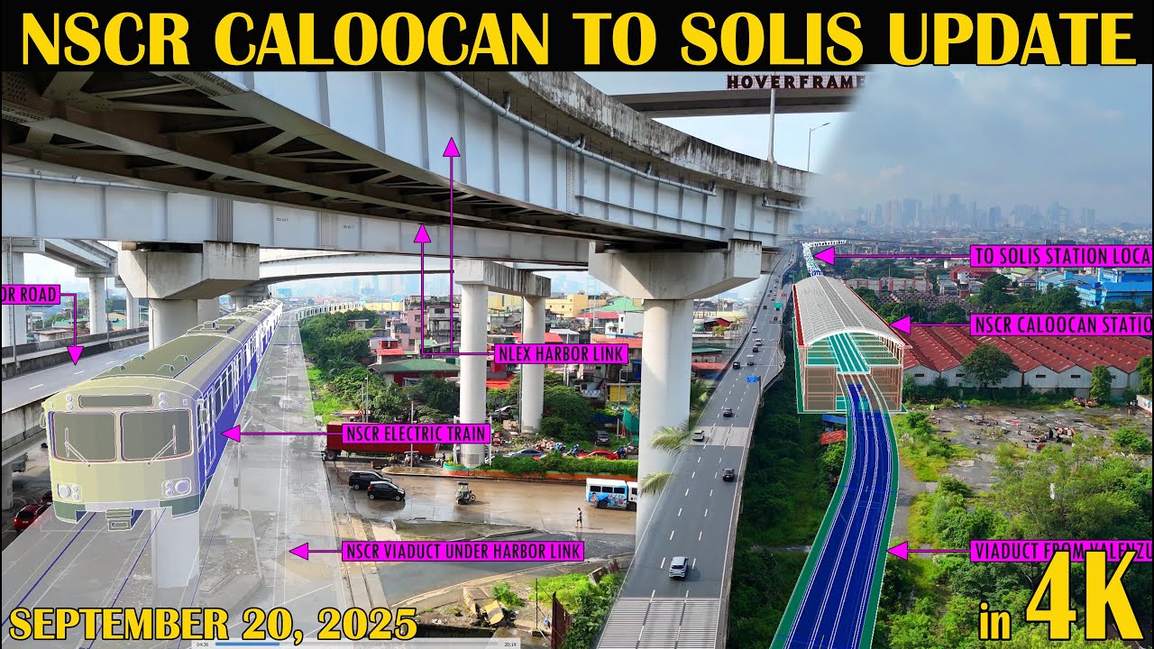 PNR NSCR   CALOOCAN TO SOLIS STATION