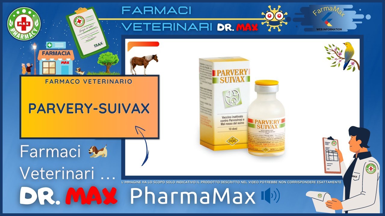 🐶 PARVERY-SUIVAX Farmaco Veterinario a cosa serve ? - Foglietto Illustrativo Salute