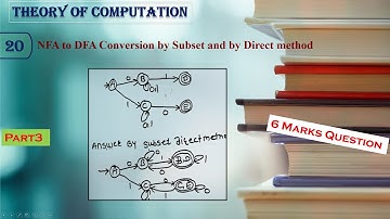 How to Convert NFA to DFA Using Subset Method & Direct Method | TOC | Lecture 20