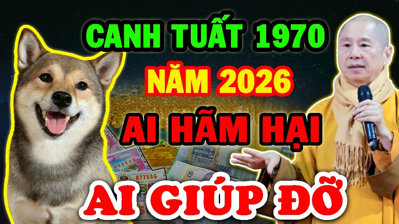 Tử Vi 2026 Canh Tuất 1970 Ai Hãm Hại - Ai Giúp Đỡ 90% Không Nhận Ra Xem Ngay Để Biết Rõ
