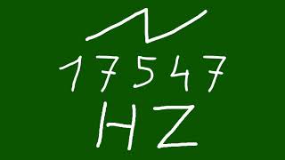 17547 hz saw