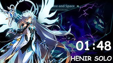 【Elsword TW】06/10 Code Sariel Henir solo 01:48 (Challenge Mode)