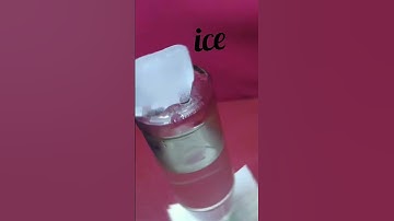 amazing science experiment (hot water 💦 and ice🧊) #youtubeshorts #shorts #technical #science #tech