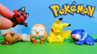 Pokemon Sleeping Miniature Figure - Pokémon SUN & MOON Toys