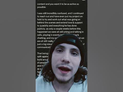 Dream and Quackity drama is dumb - YouTube