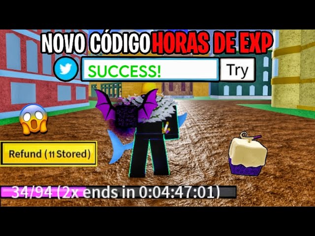 CapCut_código de dobro xp blox fruit