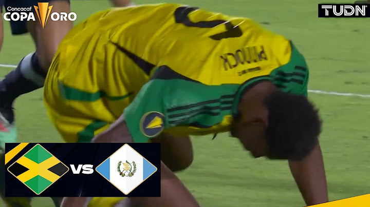 ¡PINNOCK CASI EMPATA! Guatemala tiembla | Jamaica vs Guatemala | Copa Oro - J1 2025 | TUDN
