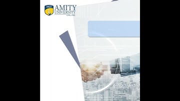 Advance your career with Online MBA in Business Analytics by Amity University Online