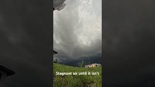 A Developing Super Cell Thunderstorm