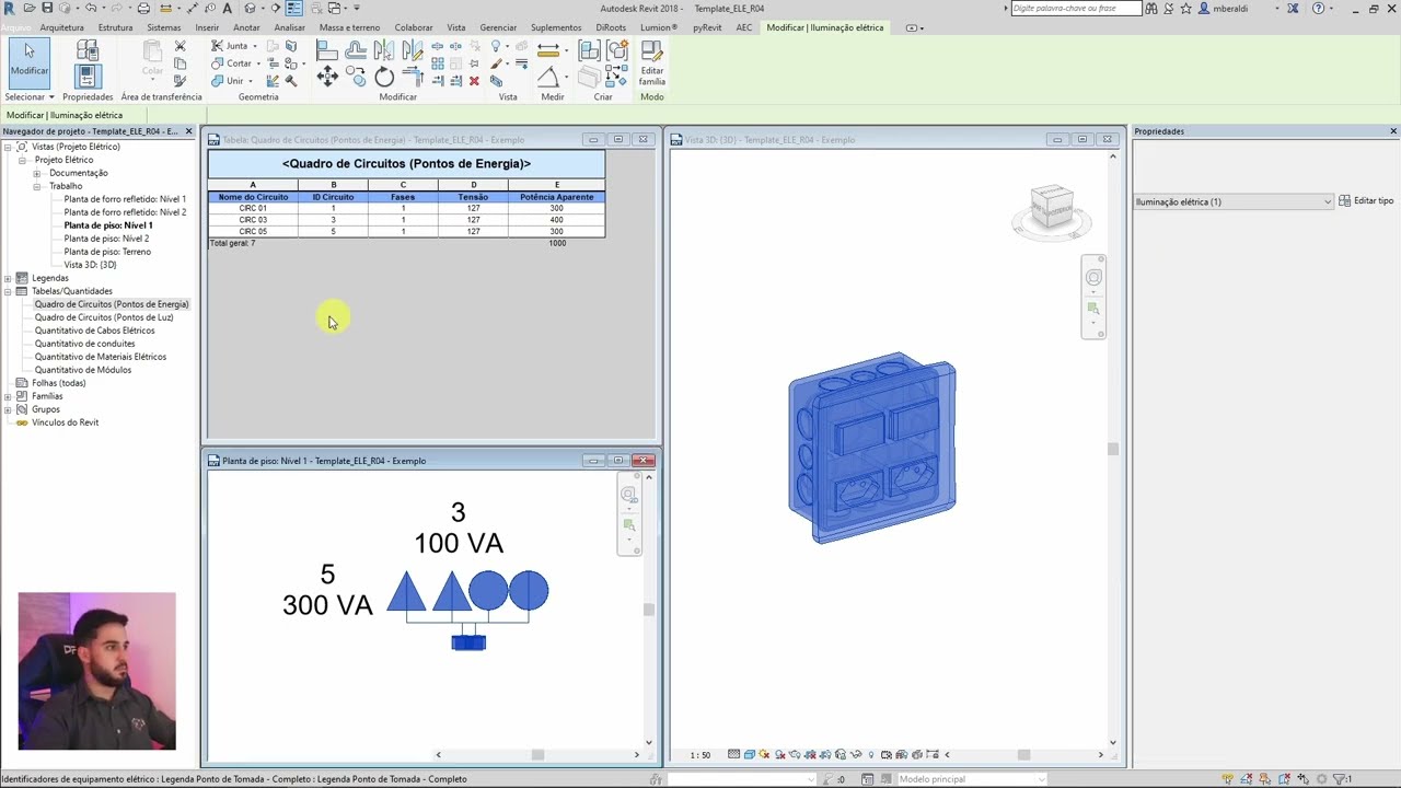 Capa do vídeo: Novidades do Template Revit Elétrico Essencial 2023 (Parte 1)