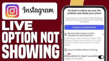 How To Fix Instagram Live Option Not Showing (Best Method)