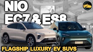 These are $100,000 Chinese Premium EVs! - NIO EC7 & ES8 (First Look)