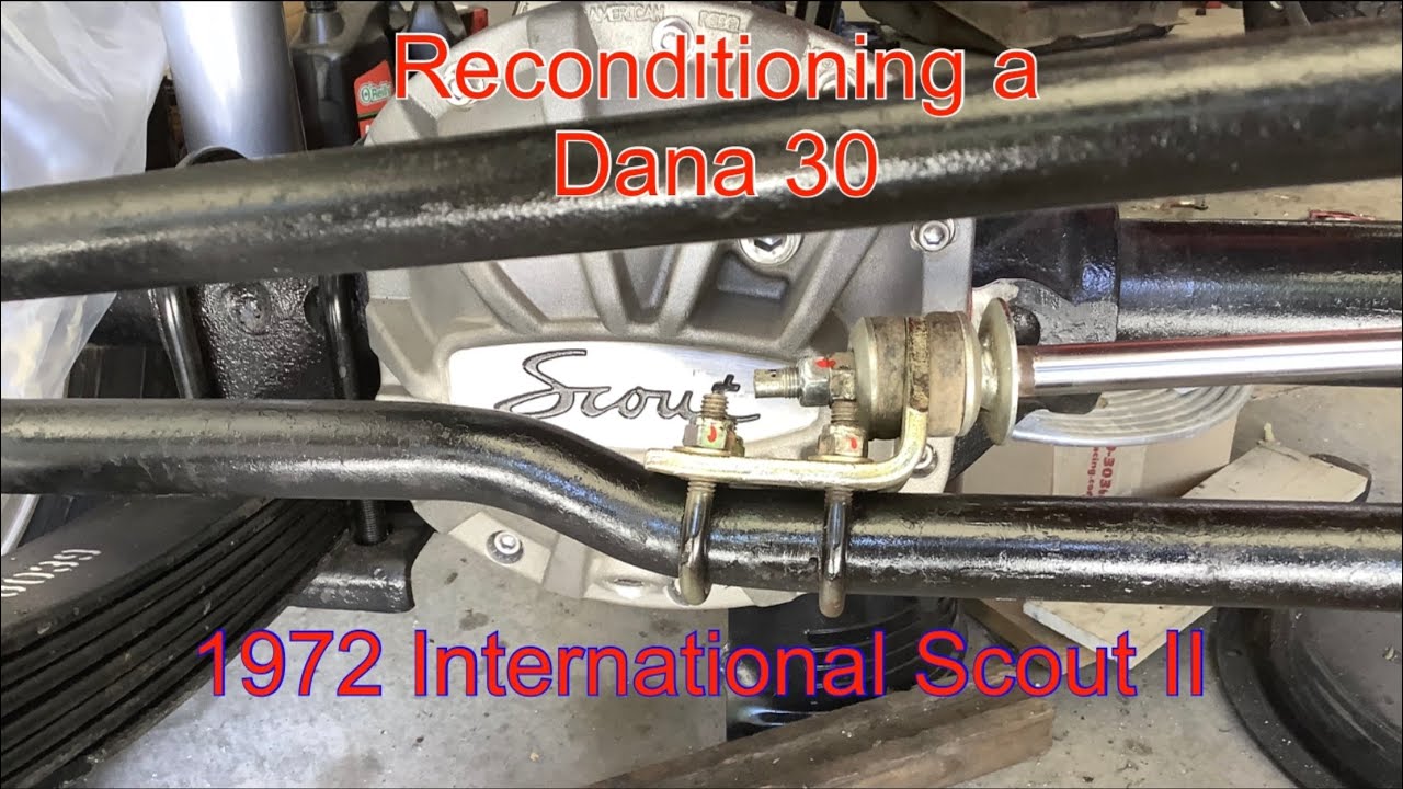 Reconditioning a Dana 30 Front Axle Project Creep 1972