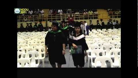 NDDU Commencement Exercises 2011(Main Campus) Part 1