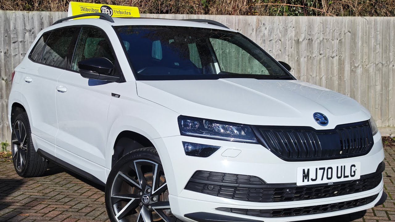 FOR SALE:- 2020 (70) Skoda Karoq 1.5 TSI ACT Sportline DSG Euro 6, Video Walkaround / Review