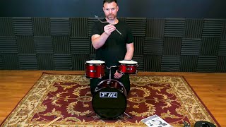 How to Set Up the 3rd Avenue 3 Piece Junior Drum Kit