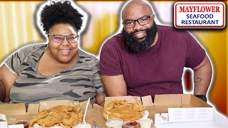 MAYFLOWER SEAFOOD MUKBANG