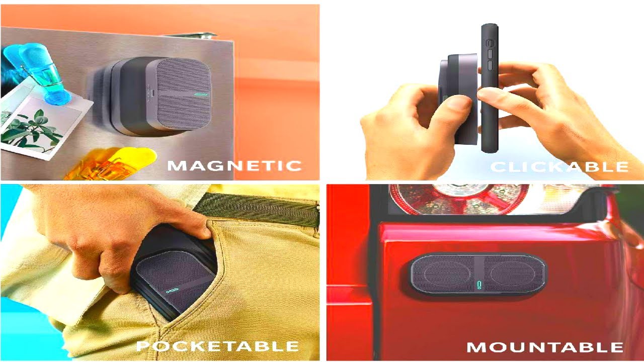 POW Mo Collapsible Magnetic Bluetooth Speaker 2020