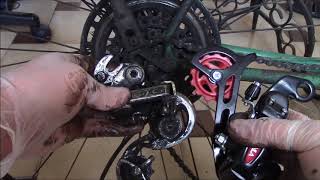How To Replace And Install A Rear Bicycle Derailleur Resimi