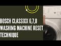 Bosch Classixx 6 Washing Machine Reset Bosch Classixx 6 Washing Machine Reset