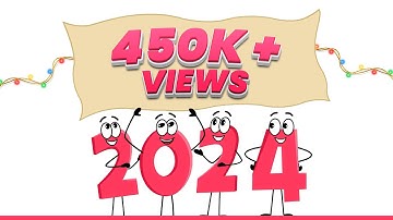 Wish You HAPPY NEW YEAR 2024 | Animated Video | Prayan Animation Studio