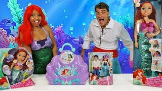 New Little Mermaid Toys with Ariel & Erik! || Toy Review || Konas2002 screenshot 1