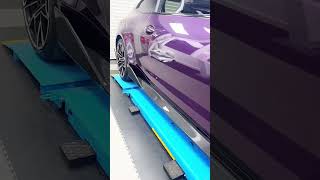 Full Carbon Pack on This Twilight Purple M4! #Carbonwurks #shorts #bmw #bmwm4 #carbonfibre