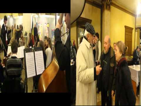 SALONUL DE ARTA BUCURESTI - PALATUL SUTU -FILM DE MURIVALE