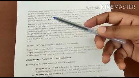 I B.COM, MCBA, Market Structure part 1