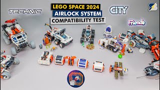 Does the LEGO Space 2024 Airlock system work in practice across themes?