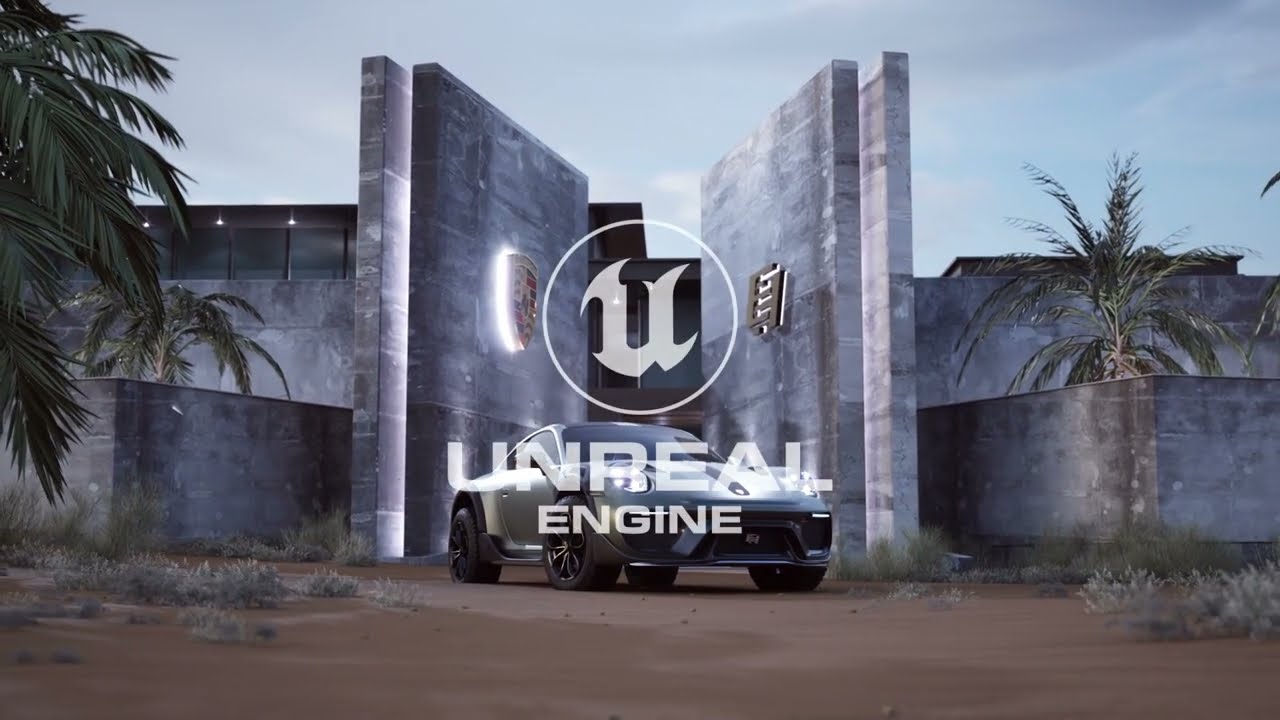 Unreal Engine 5 - Porsche 911 GT2 Dakar