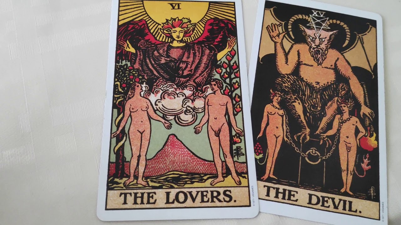 Влюбленные и Дьявол. Старшие арканы таро. - YouTube