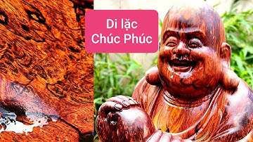 Di Lặc Chúc Phúc Gỗ Cẩm Lông Chuột Siêu To Khổng Lồ..Đang trong quá trình Tẩy.Phần 3