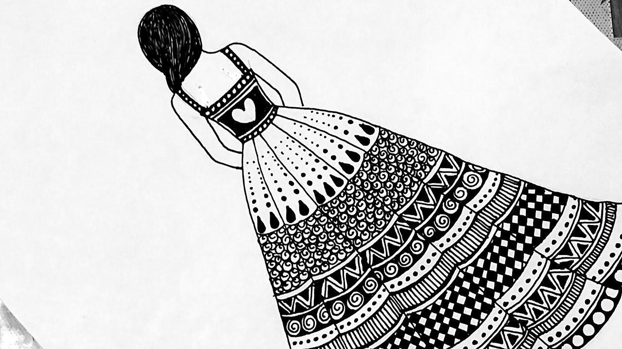 DISHA Mandala Art/ Handmade Painting with Photo Frame of a Girl/Modern Art/Wall  Hanging/Wall Decoration/Zentangle Art Pencil 12.5 inch x 7.5 inch Painting  Price in India - Buy DISHA Mandala Art/ Handmade Painting