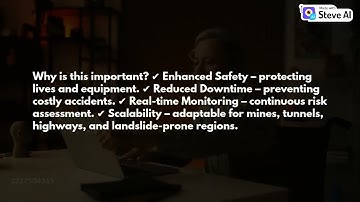 AI Rockfall Alert System