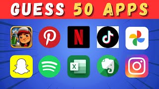 Guess the Mobile App Quiz Challenge | 50 logos | 3 second | screenshot 4
