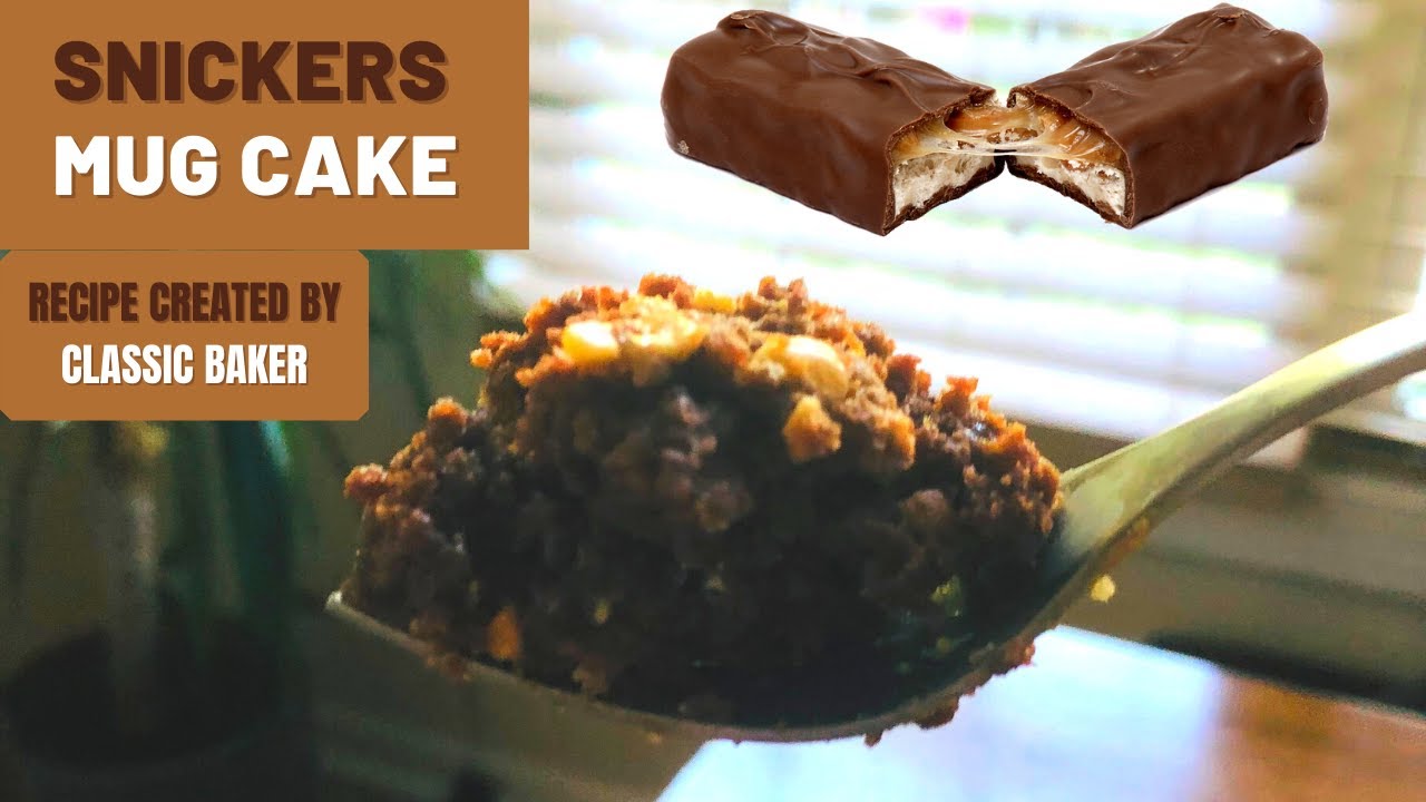 Snickers Mug Cake Recipe - YouTube