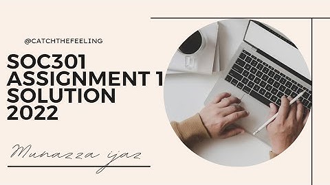 Soc301 assignment 1 solution 2022 ||  National and international NGOs || by Munazza ijaz