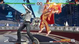 The King of Fighters XIV - Climax Super Moves (Kyo, Iori, K, ShunEi) @RayLuckyTerre