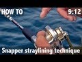 Snapper Basics: Straylining for Snapper