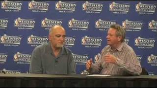 Bill Plaschke, Woody Paige on Lakers-Nuggets Game 1